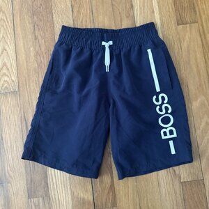 Hugo Boss Boy's Navy Swim Shorts Trunks Size 10-138